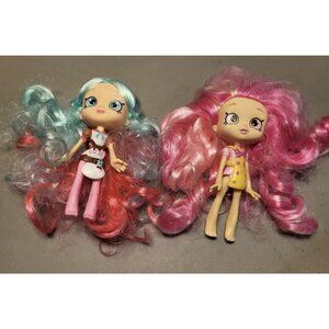 Shopkins Shoppies Dolls Lot Of 2 Jessiecake Bubbleisha